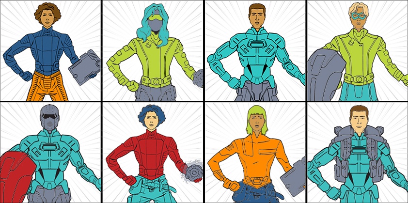 superheroes